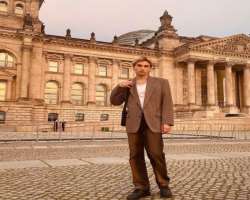 The star is a travel enthusiast and went to Berlin, Germany in September 2020.